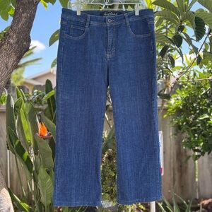 Gloria Vanderbilt The Perfect Fit Denim Straight Leg Jeans | Size 14P